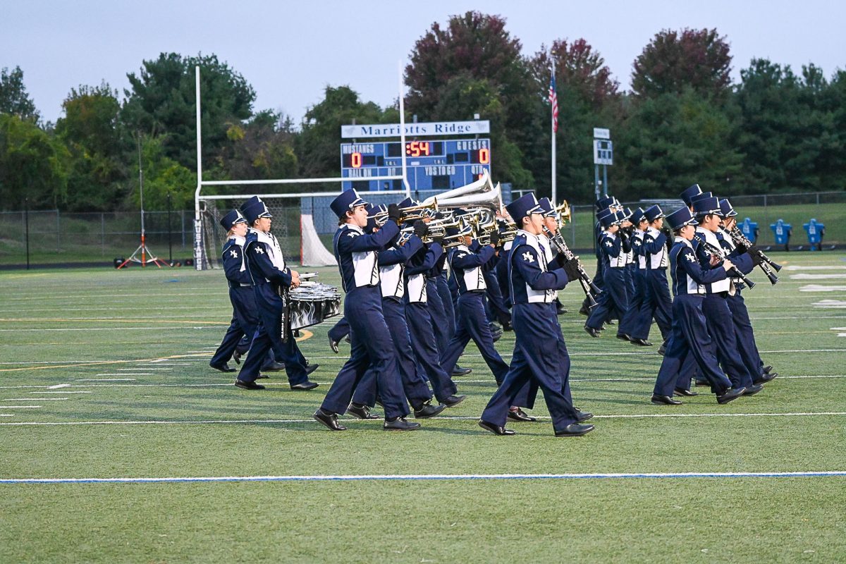 March Towards the Top; MRHS Marching Band Wins Silver at States